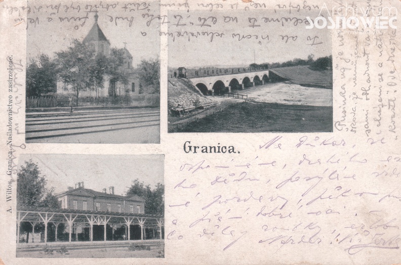 Granica (Maczki), Cerkiew, Most, Peron