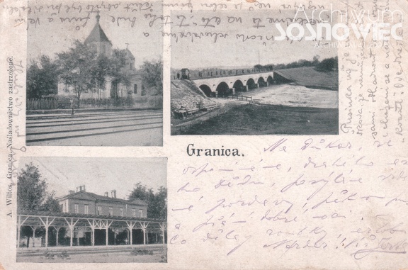 Granica (Maczki), Cerkiew, Most, Peron